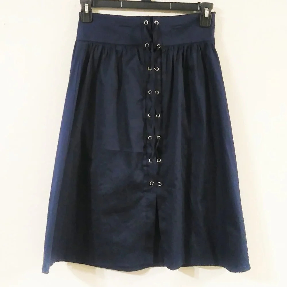 Zara Basic Collection Blue Skirt